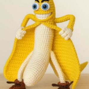 banana amigurumi