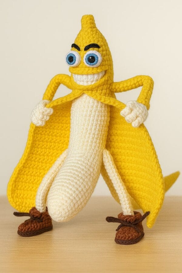 banana amigurumi