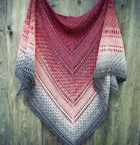 chal tejido a crochet