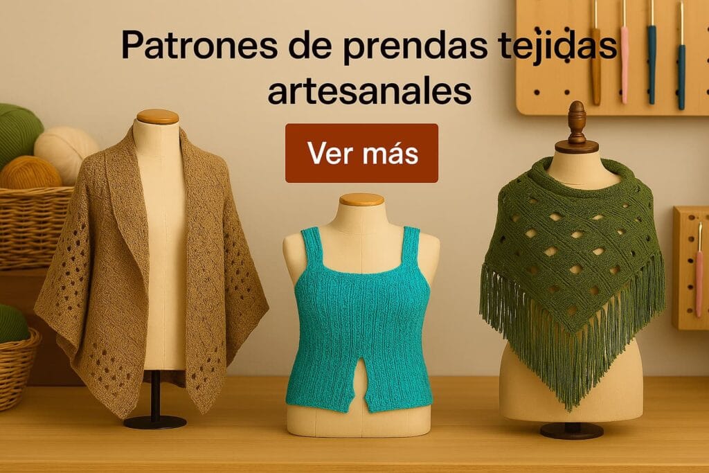 coleccion de prendas tejidas de la pagina estatica