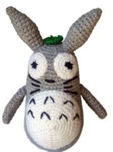 totoro amigurumi medino tejido a crochet