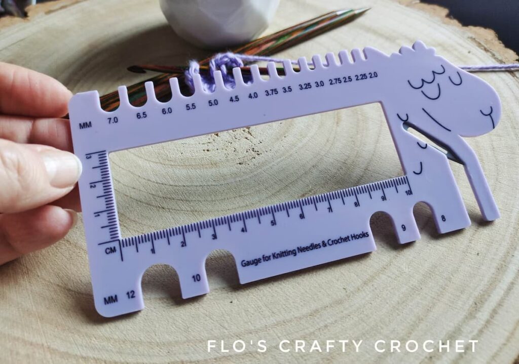 Calibre para agujas de crochet: medí con precisión tus herramientas