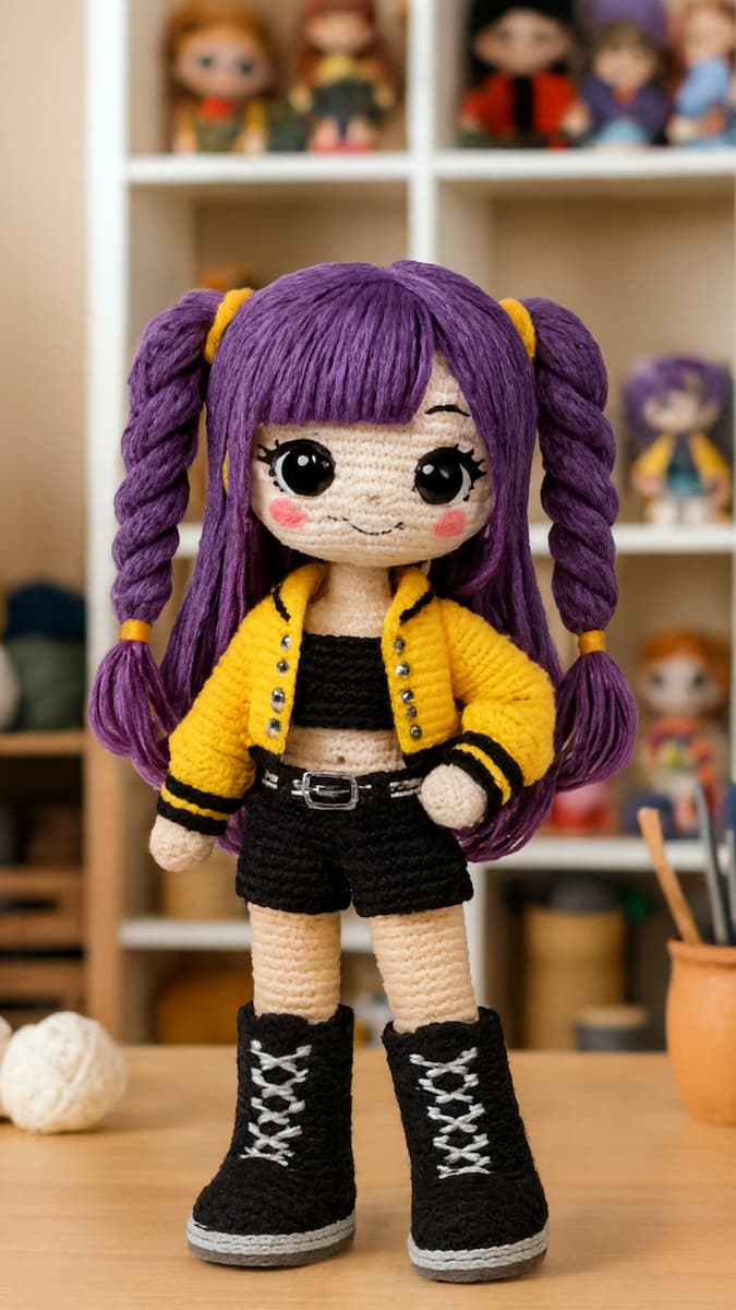 K-Pop Amigurumi Doll