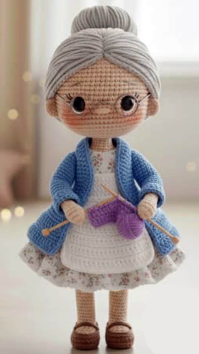 crochet grandma amigurumi