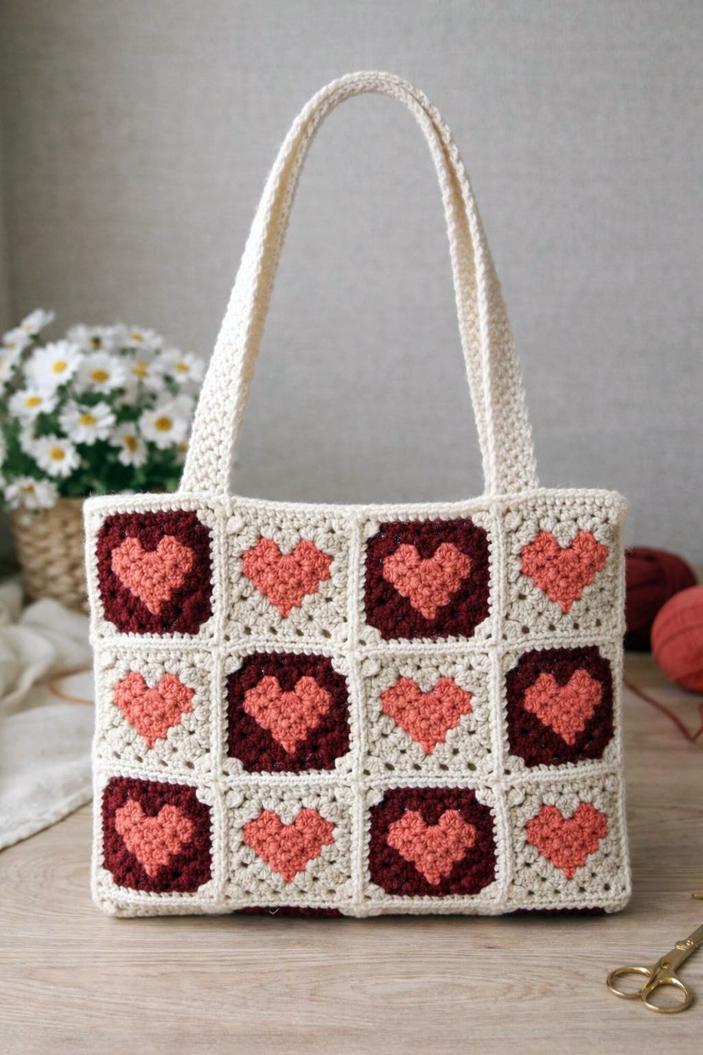 Heart Granny Crochet