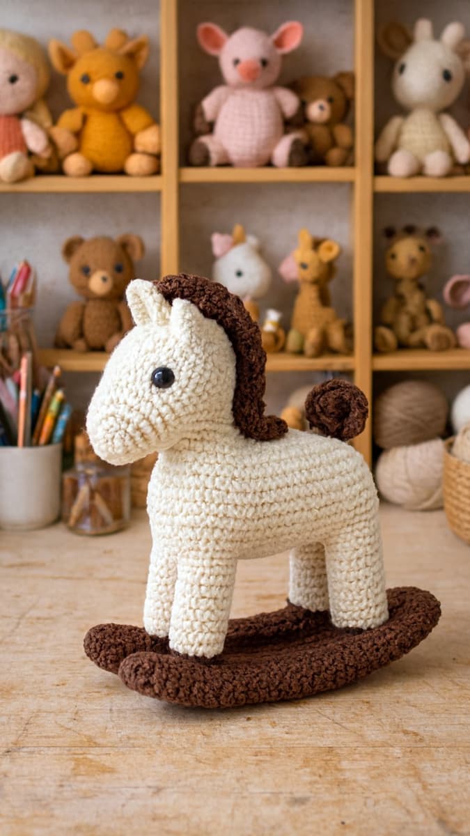 Rocking Horse Amigurumi