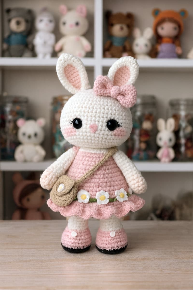 Starlet Bunny – Free Amigurumi Crochet Pattern