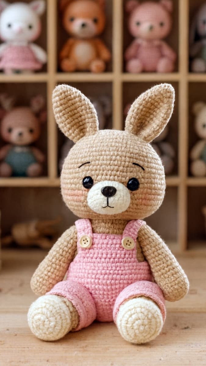 cute bunny amigurumi