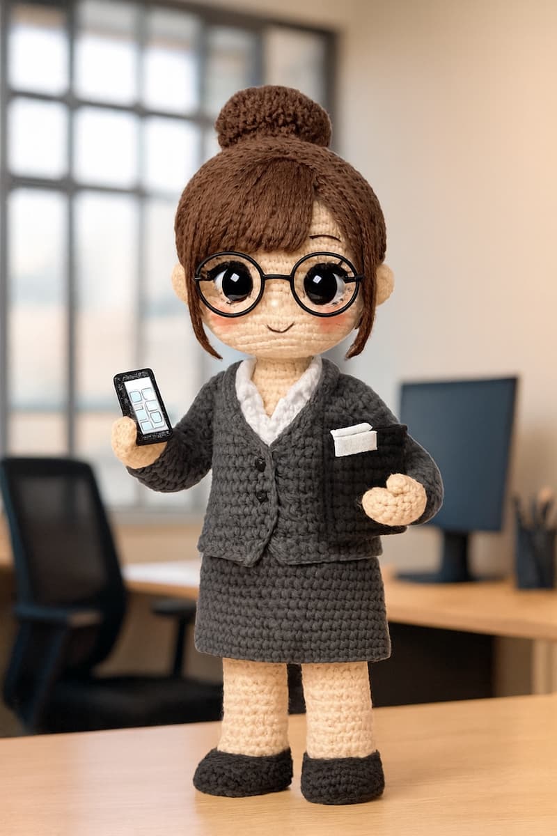 Executive Advisor Amigurumi