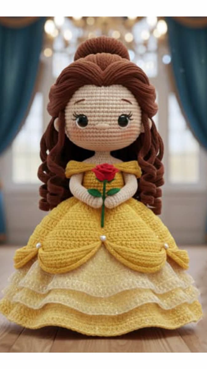 Princess Bella Amigurumi Pattern
