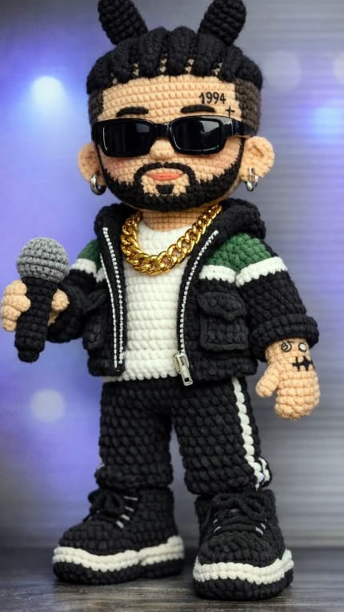 Rapper Singer amigurumi