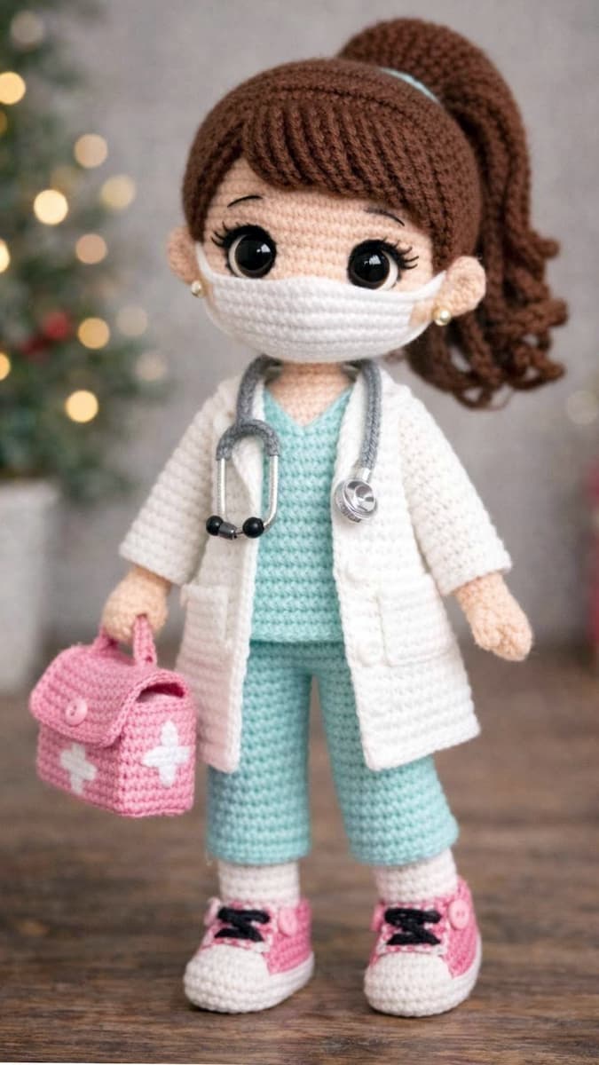Amigurumi Doctor Doll Pattern
