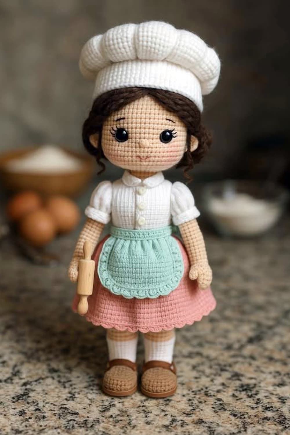 Amigurumi Cook Crochet Pattern