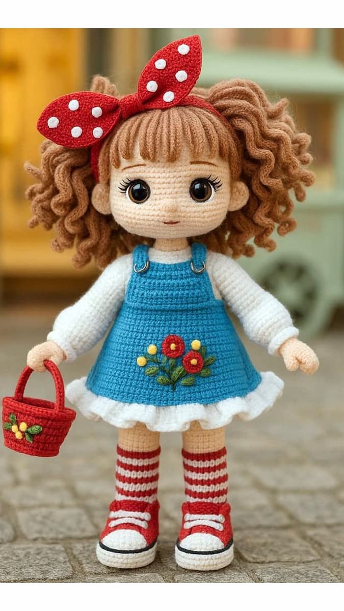 Boneca de Crochê
