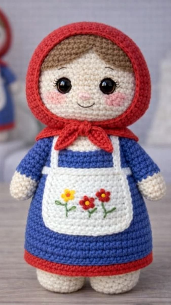 matryoshka amigurumi