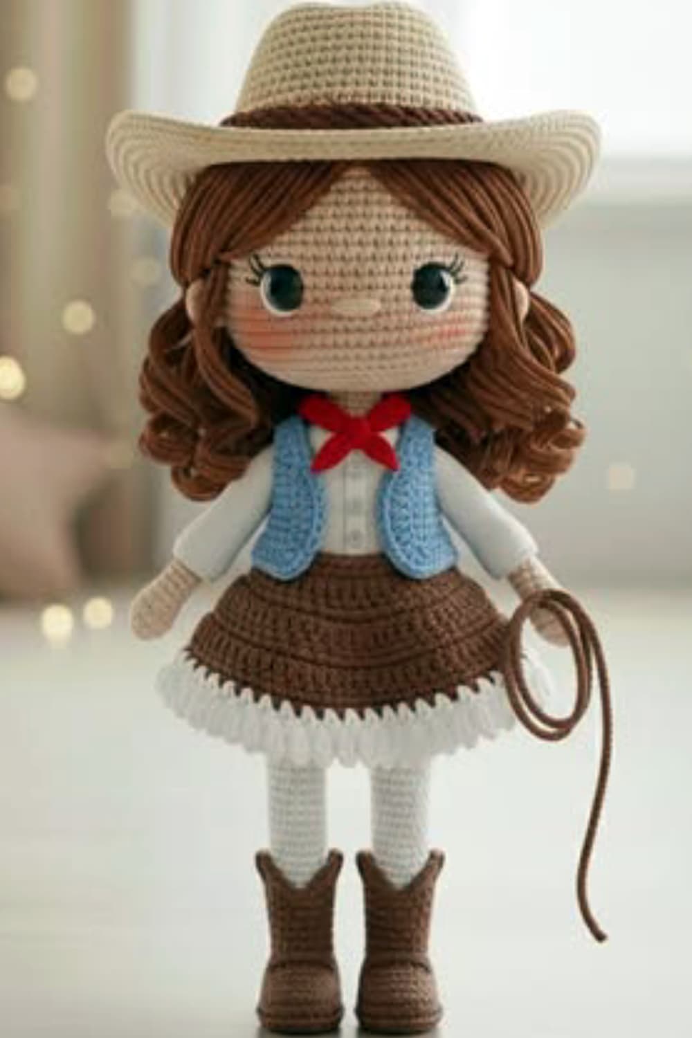 cow girl amigurumi