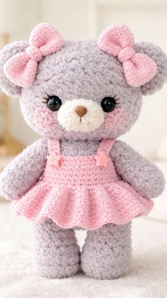 chenille amigurumi pattern