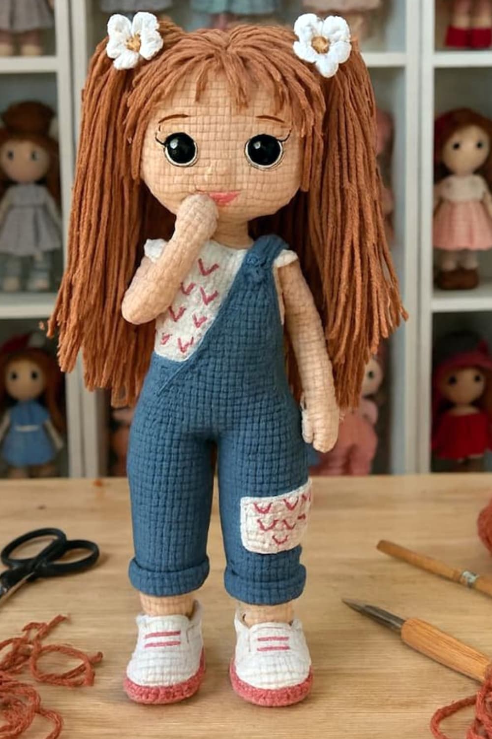 Receita boneca amigurumi chibi