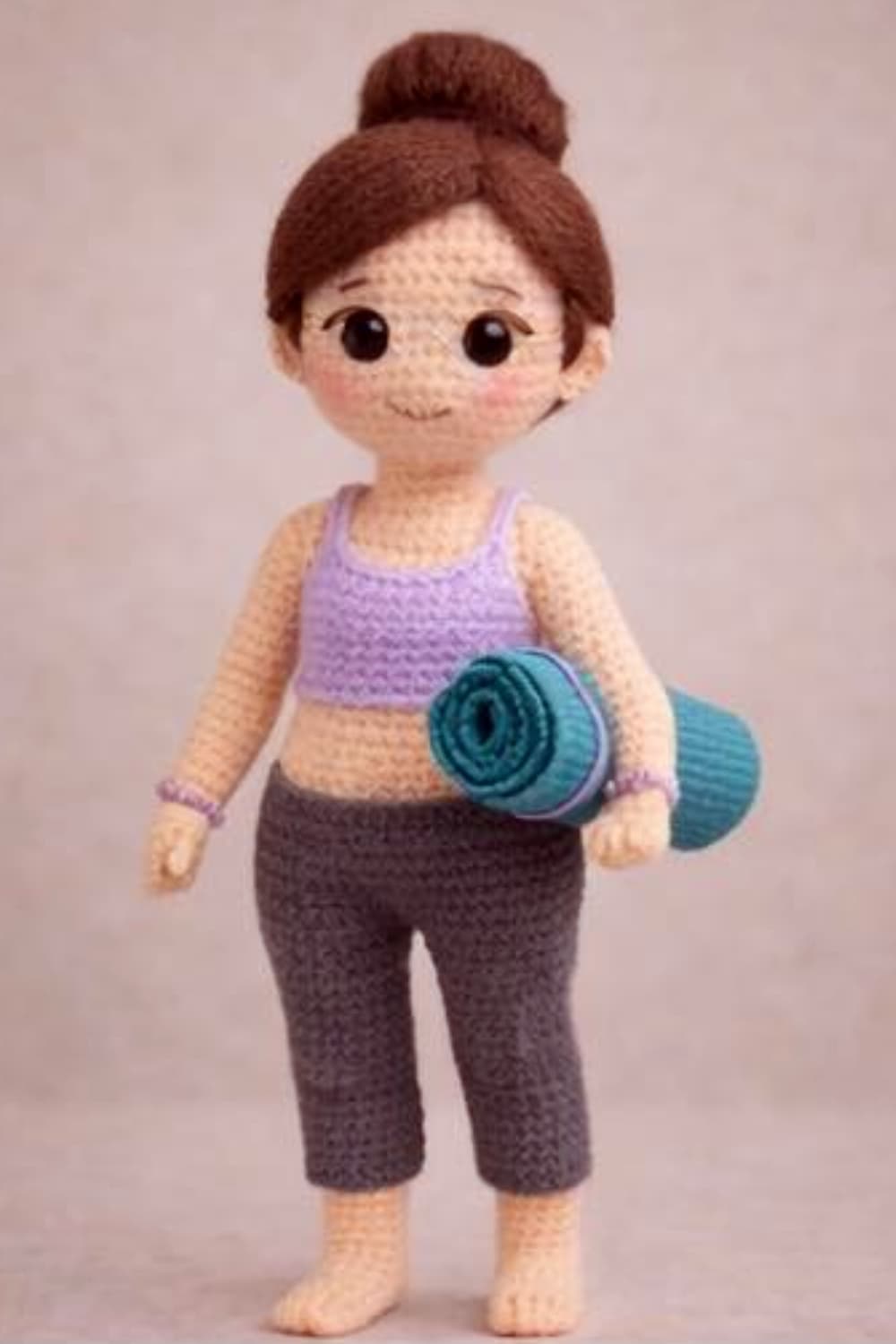 Boneca Yoga Amigurumi
