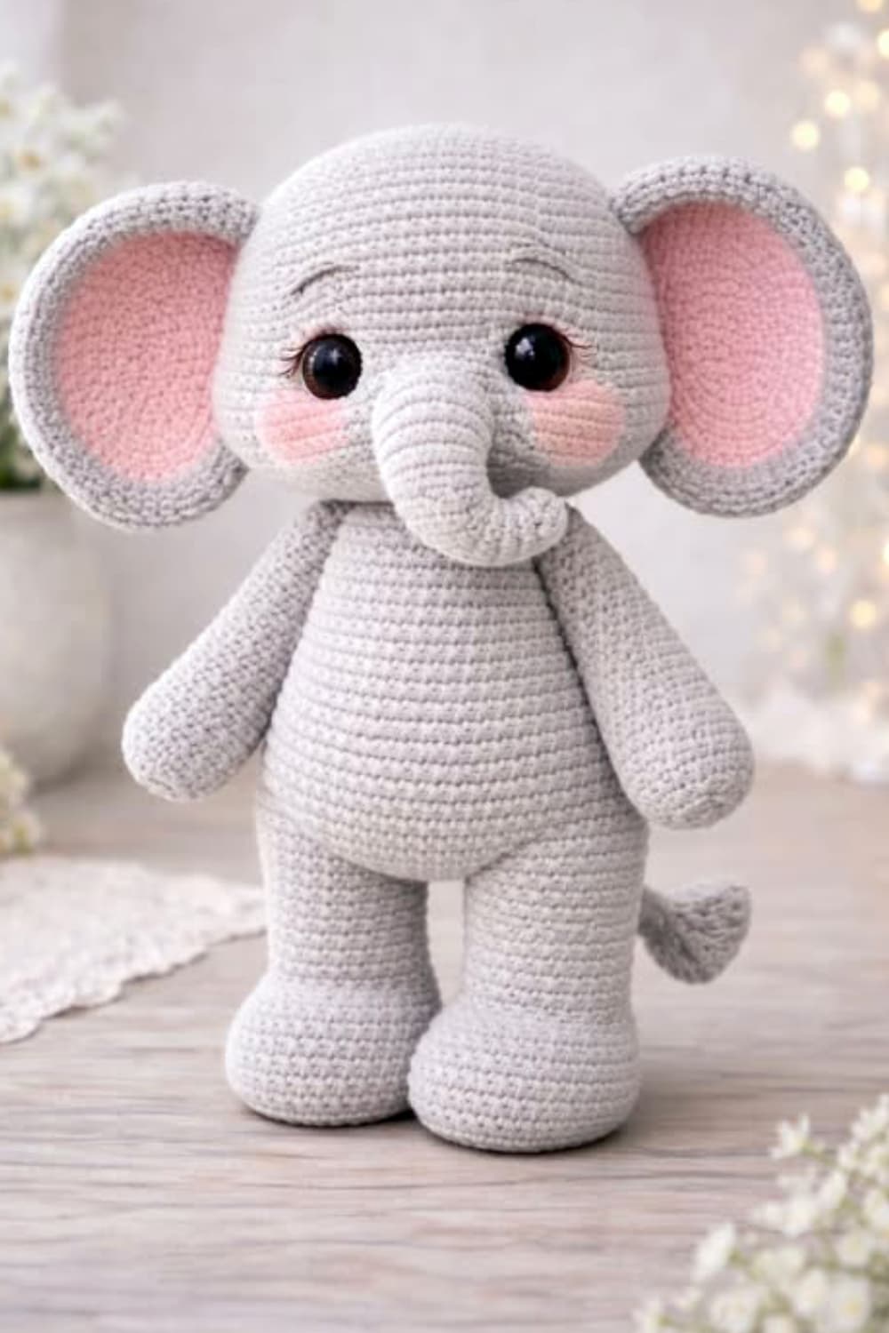 elefante amigurumi passo a passo