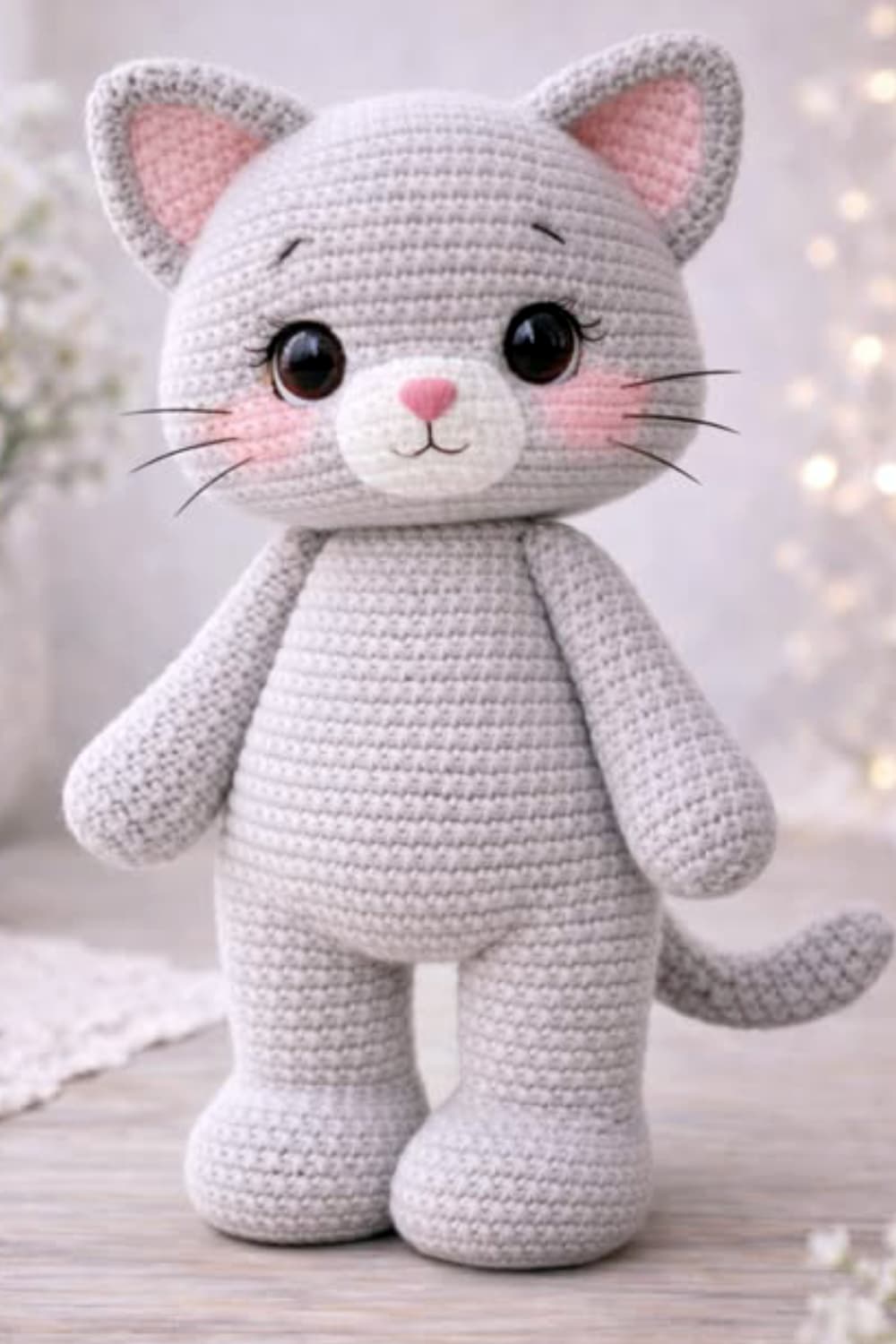 Gatinho Amigurumi Crochê