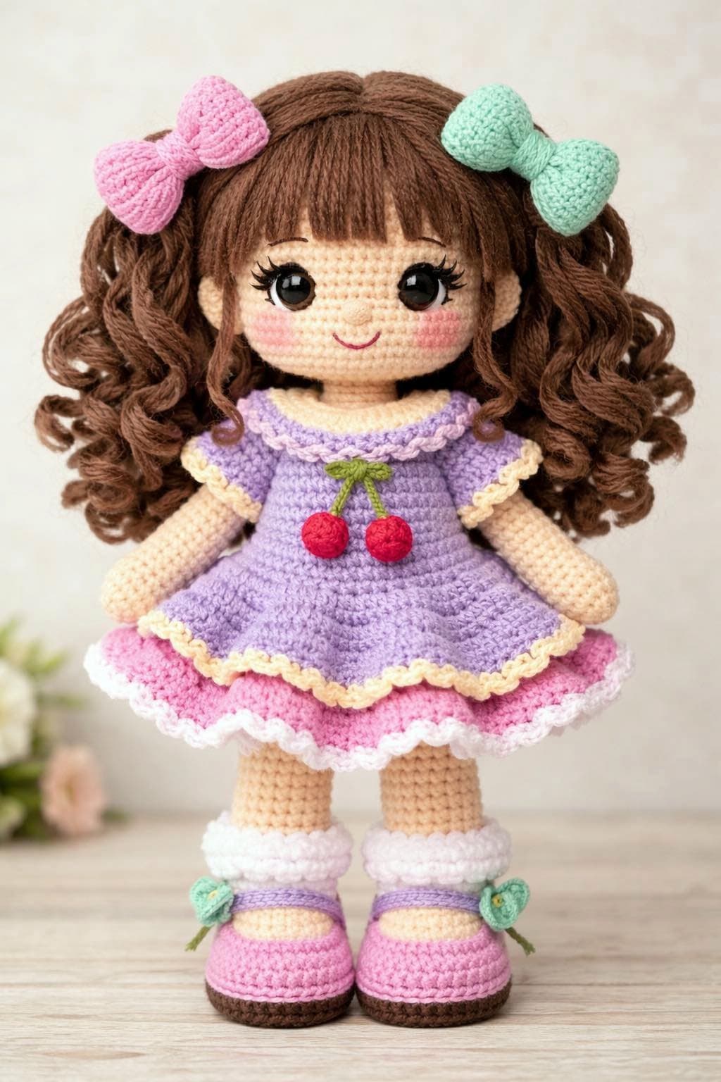 Boneca Amigurumi Fofa